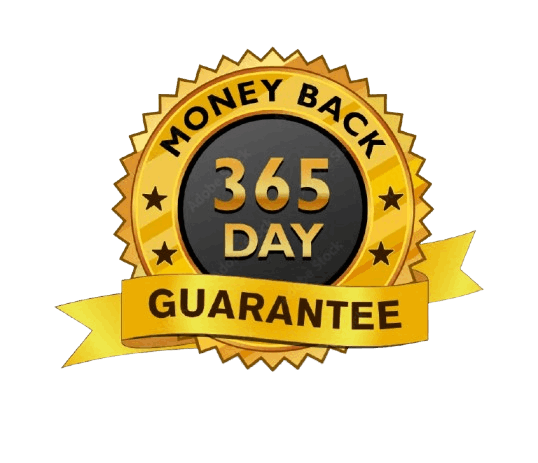 365-Days Money Back Guarantee